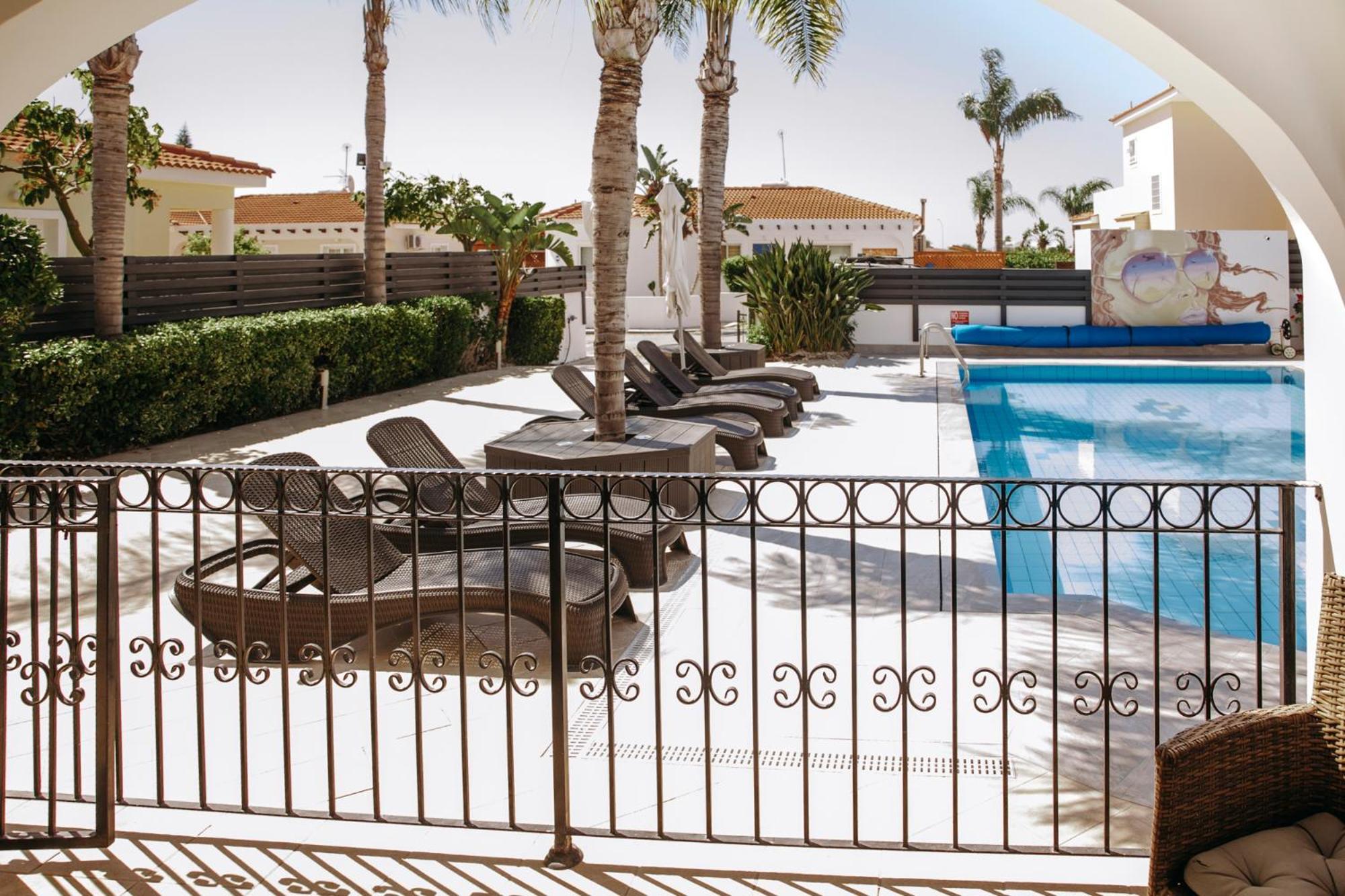 Sunset Villa Private Complex Heated Pool Agia Napa Exterior foto