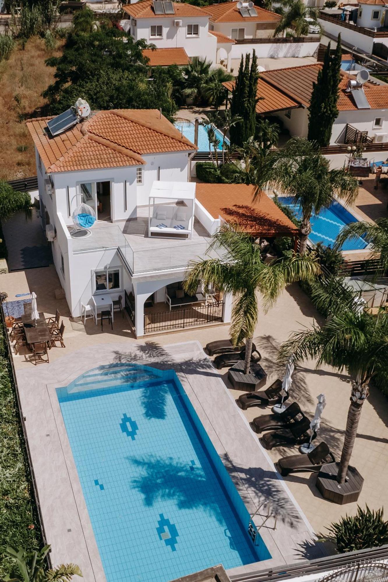 Sunset Villa Private Complex Heated Pool Agia Napa Exterior foto
